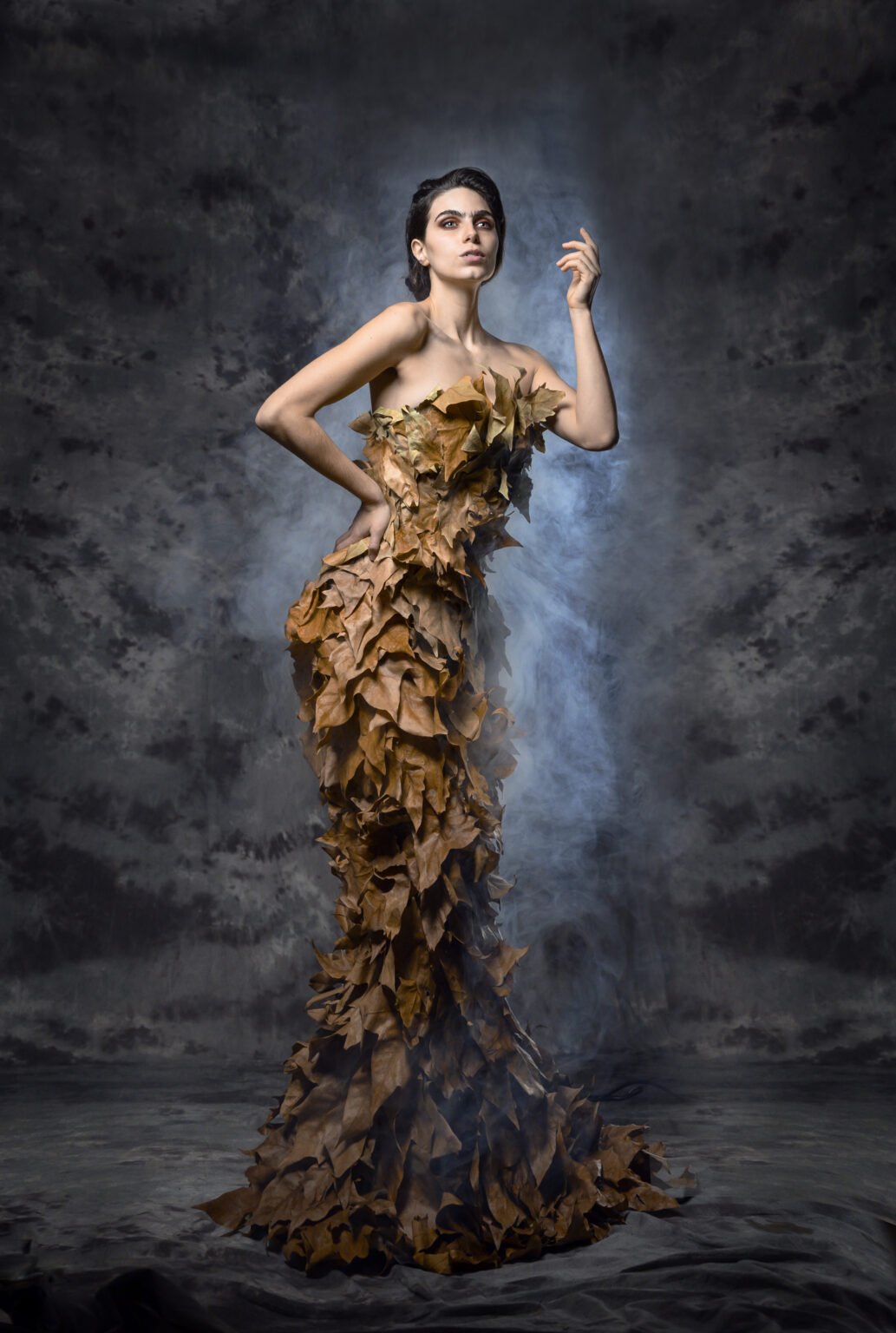 Blätterkleid